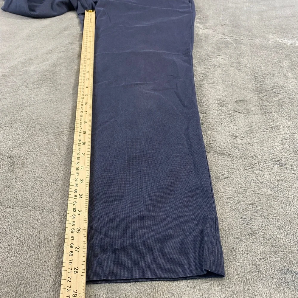 Banana Republic Dress Pants Mens 31x30 Navy Blue‎ Slim Fit Wool Blend 676183-00